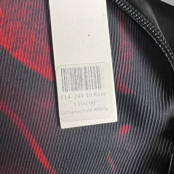 Katherine Kidd Atlanta Rose Print Knee Length Pencil Skirt Career Size 10 New - Picture 7 of 9